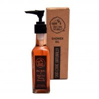 Shea butter and grape seed shower oil