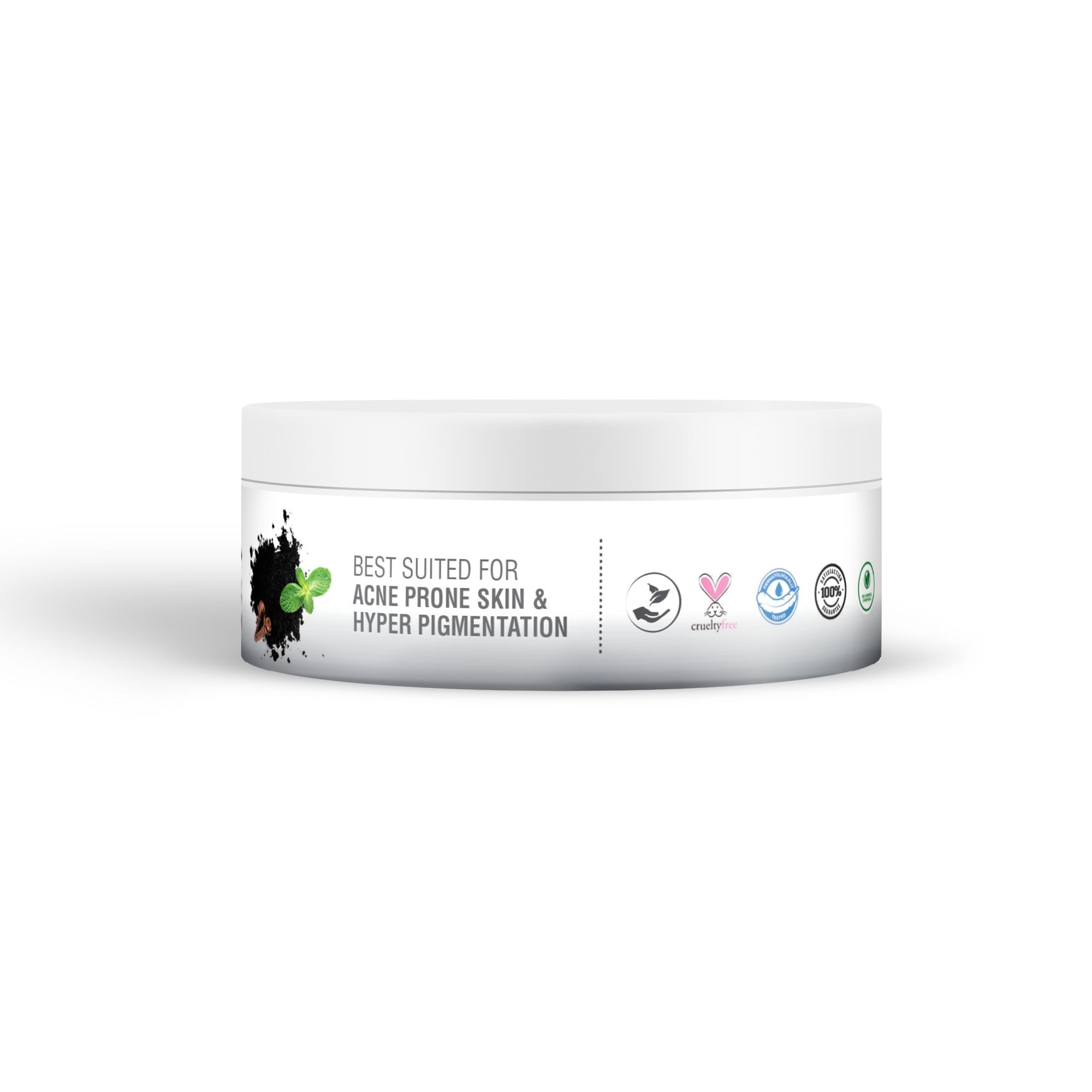 2 ACTIVATED CHARCOAL MASK
