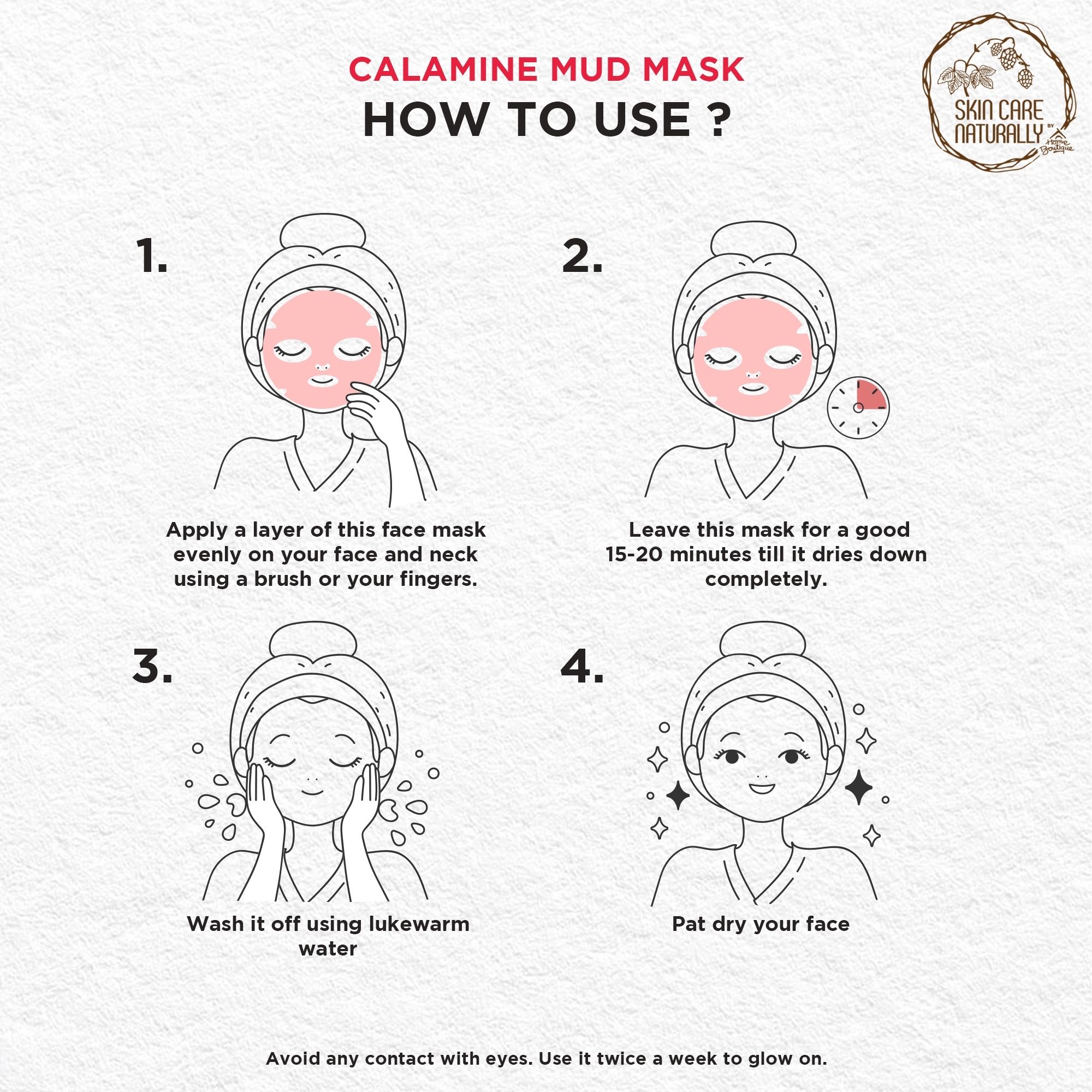 4 PORE MINIMIZING ROSE CALAMINE MUD MASK ONLINE