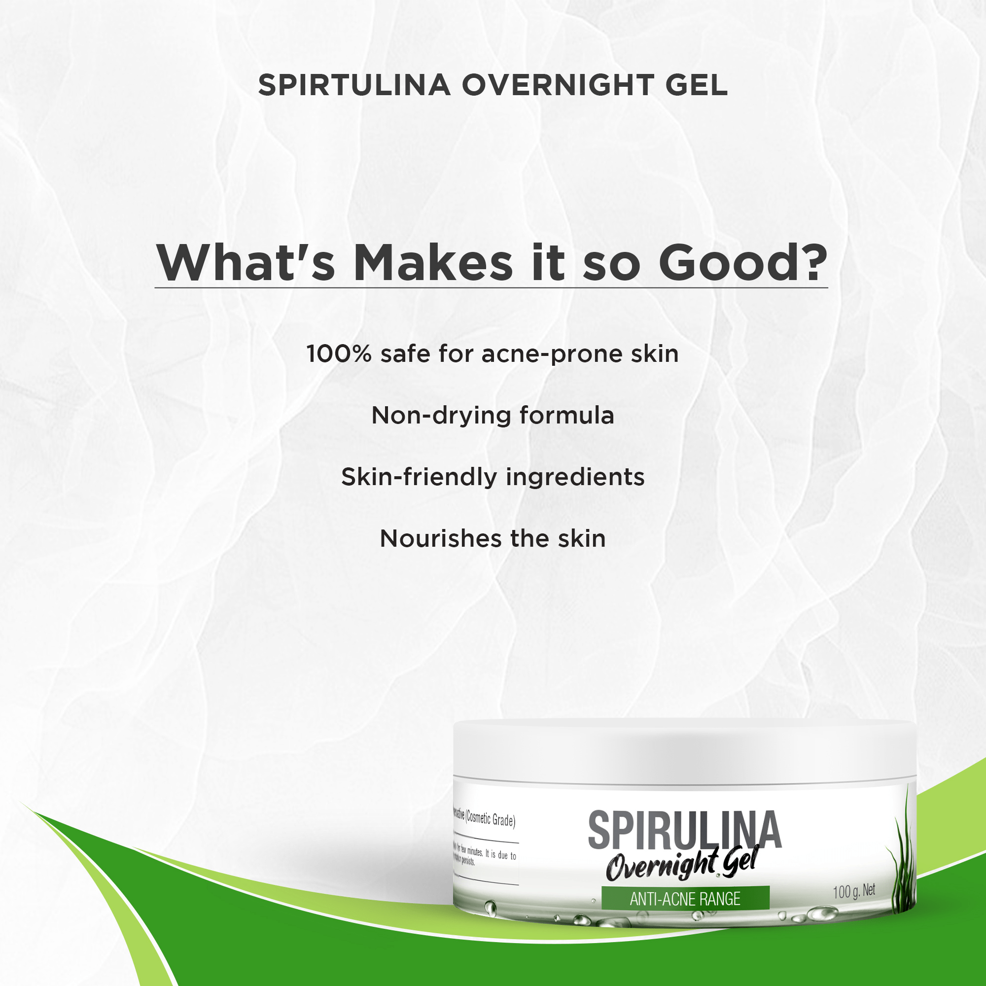 54 ANTI ACNE SPIRULINA GEL