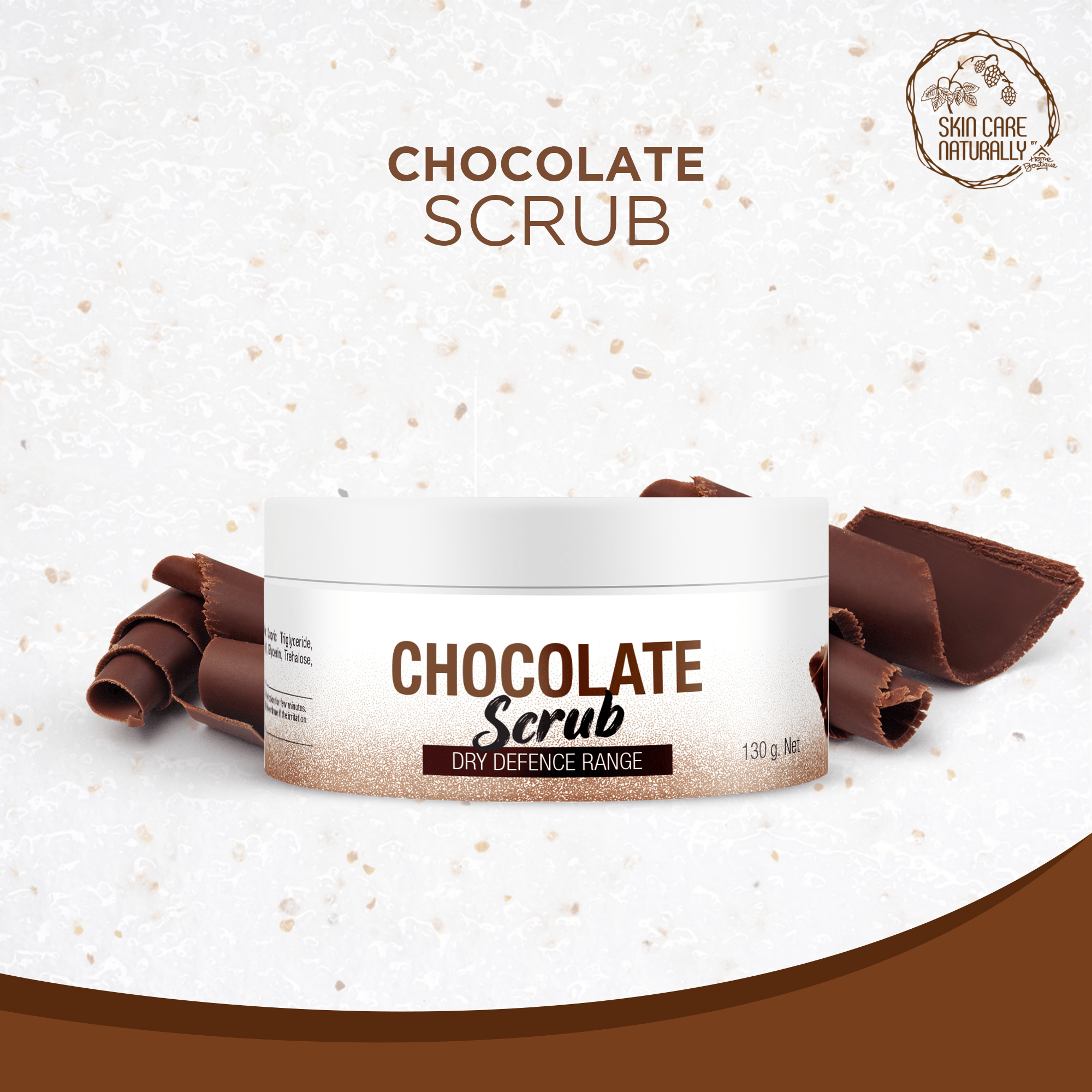 8 DRY DEFENCE CHOCOLATE SCRUB